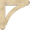 Ekena Millwork Thorton Craftsman Rough Sawn Bracket w/ Offset Brace, Douglas Fir, 8"W x 36"D x 36"H BKT0806X36X36THR04RDF - alternate 4
